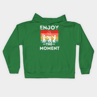 ENJOY THE MOMENT Kids Hoodie